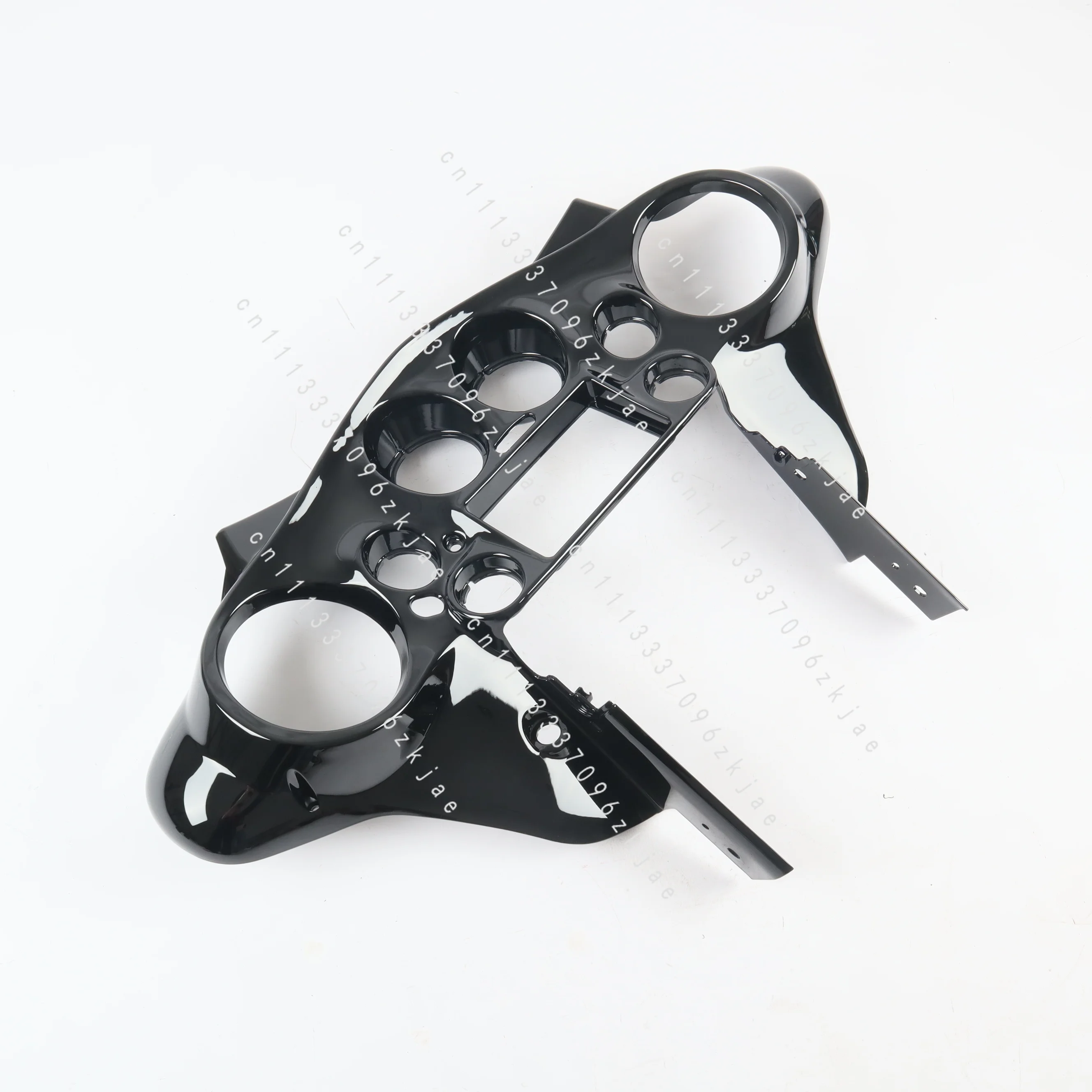 Vivid Black Double DIN for 1998-2013 Motorcycle Inner Fairing Kit
