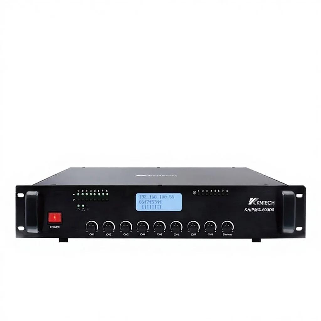 

KNTECH KNIPMG-600D4 Series IP Amplifier 600W with N+1 Redundant PA System Architecture Audio Sound Equipment Made in China
