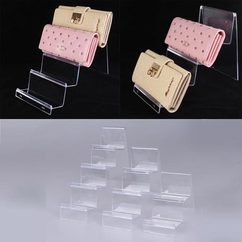 Acrylic Display Shelf Cellphone Wallet Glasses Rack Multilayers Display Stand Display Storage Shelf Transparent Rangement