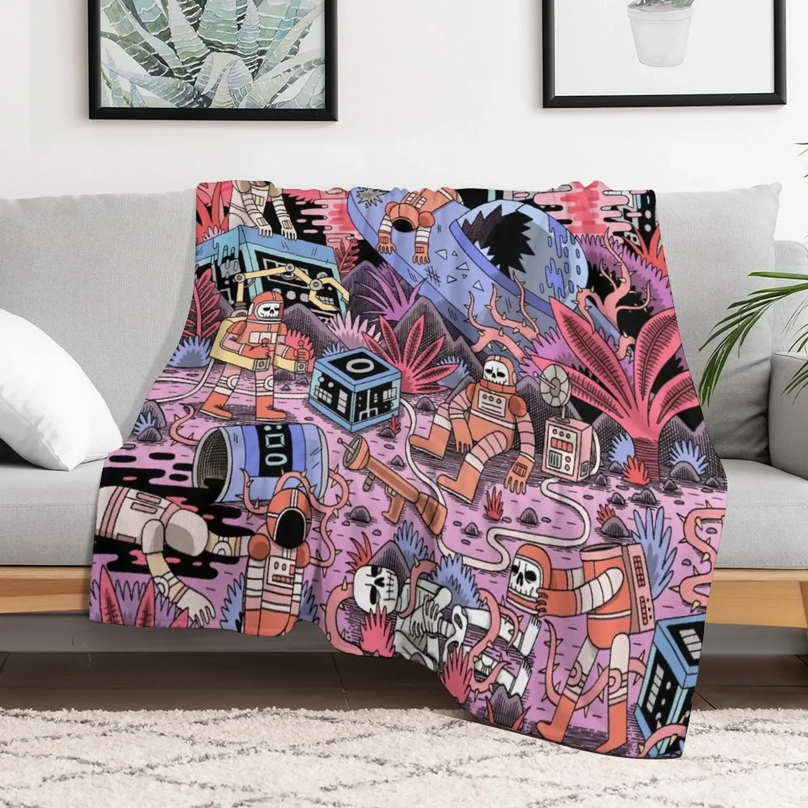 

Chaos Throw Blanket Blankets For Sofas Flannels Soft Big anime Blankets