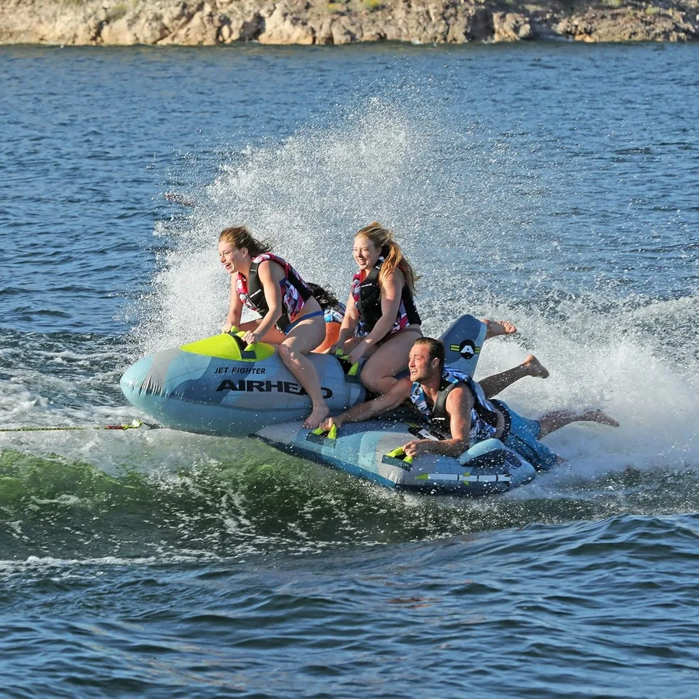 Jet Fighter | 1-4 Rider Towable Tube for Boating