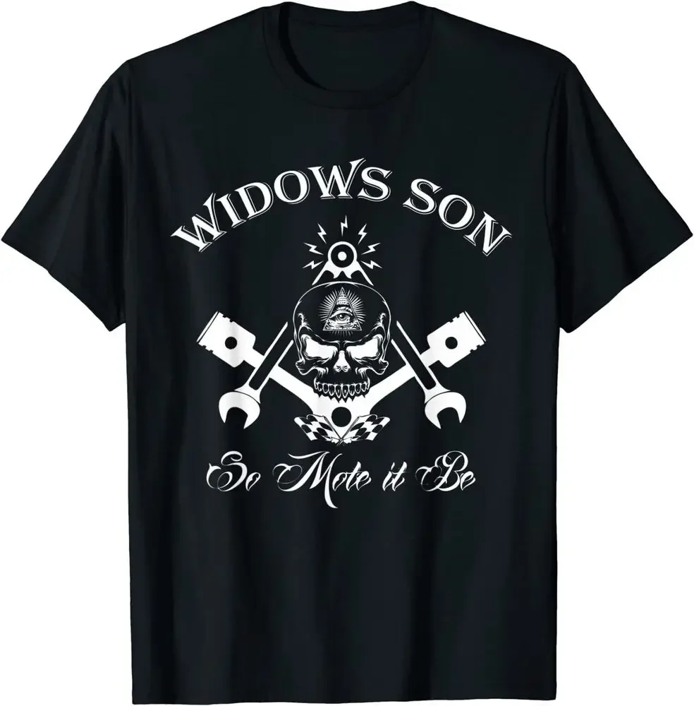 Widows Son Masonic Cool Tee T-Shirts Anime Graphic T-shirts For Men Clothing Women Short Sleeve Tees High Quality 100%Cotton