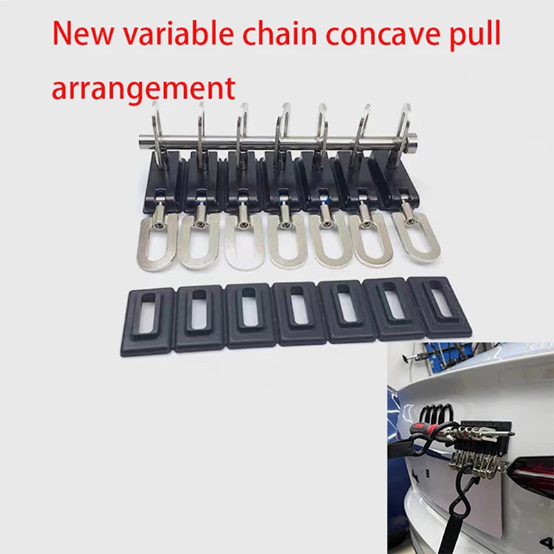 New Car Dent Repair Tool Chain Pull Discharge Iarge Dent Repair Accessory Puller long Bar Pull Discharge Gasket