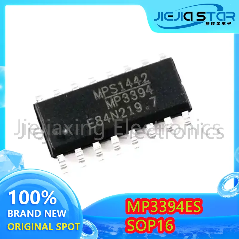 5PCS Electronics MP3394 MP3394ES 100% Brand New Original SMD SOP16 LCD Power Chip IC Free Shipping