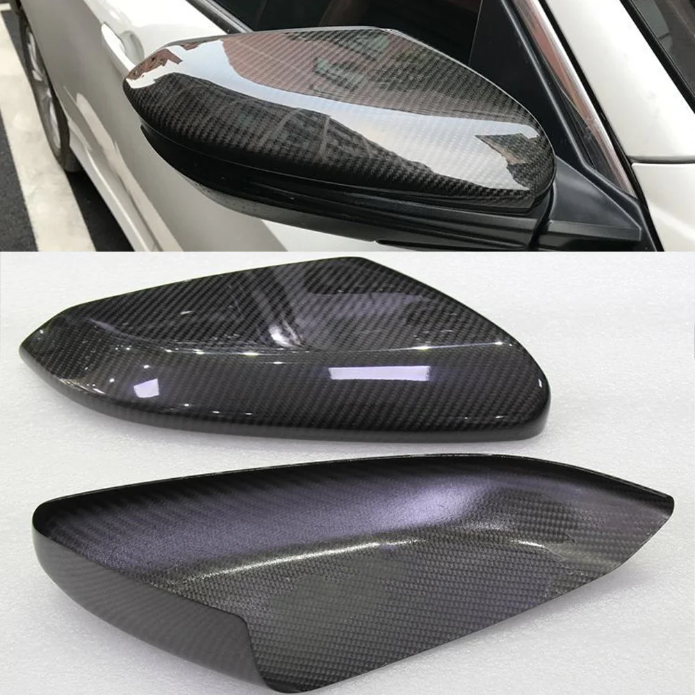 

Real Carbon Fiber Rear View Side Mirror Cover For Honda Civic 2016-2021 10TH