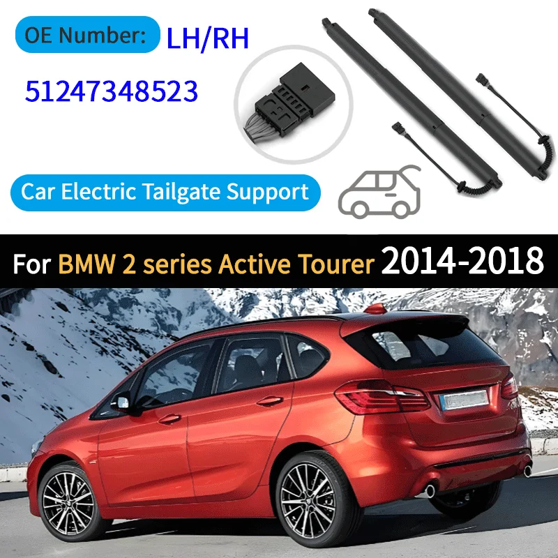 Per BMW serie 2 F45 2014-2018 Portellone Elettrico Molla A Gas Puntali Sinistra Destra Universale 51247348523 51242696589 51249482755