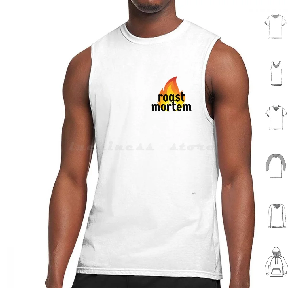 Buzzfeed Unsolved Roast Mortem Tank Tops Vest Sleeveless Buzzfeed Buzzfeed Unsolved Roast Mortem Postmortem Shane Madej Ryan