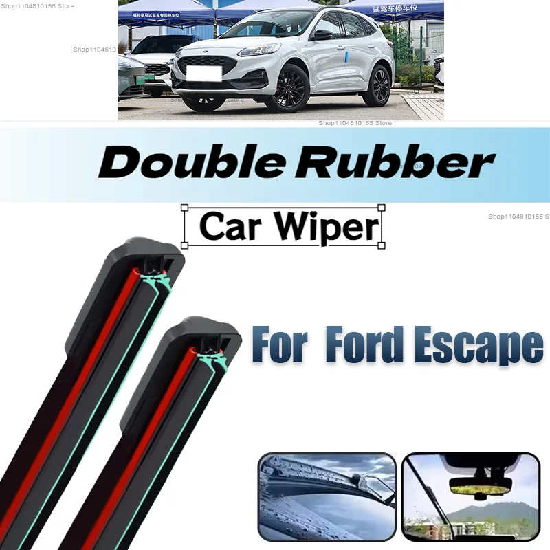 

Car Windshield Windscreen Front Rear Wiper Blade Rubber Accessories For Ford Escape MK2 20" 20" 12" 2008 2009 2010 2011 2012