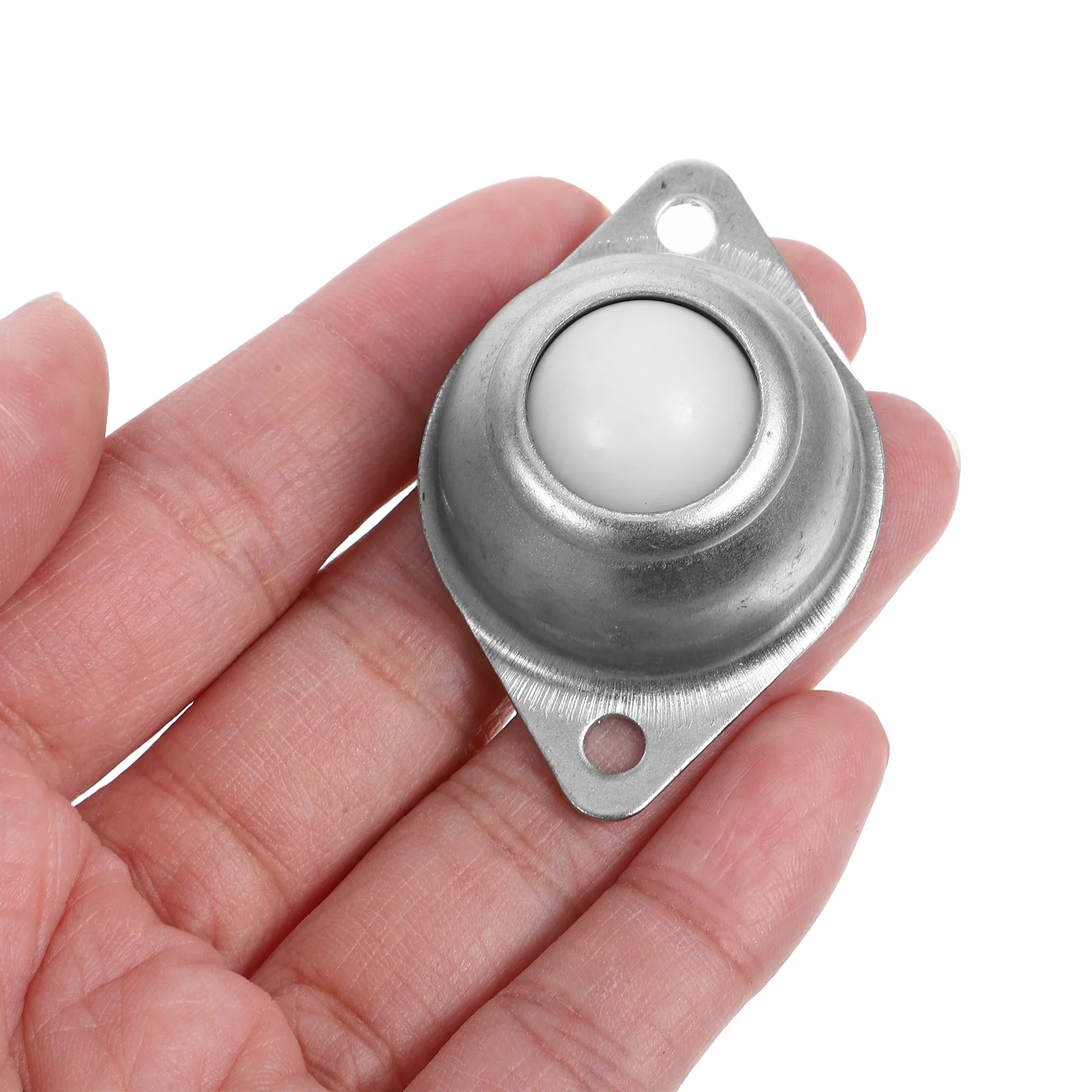 10Pcs Heavy Duty Roller Ball Transfer Bearings Universal Load Bearing Casters Smooth Quiet Rotation for Furniture Equipment
