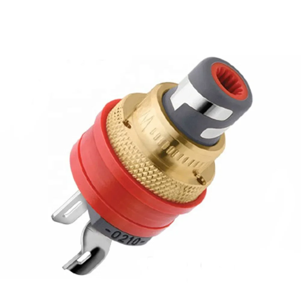 Lotus Adapter YIVO XSSH Audio HIFI HI-end Original Pure Silver Type Nextgen 0210AG Amplifier Female RCA Connector Chassis Socket
