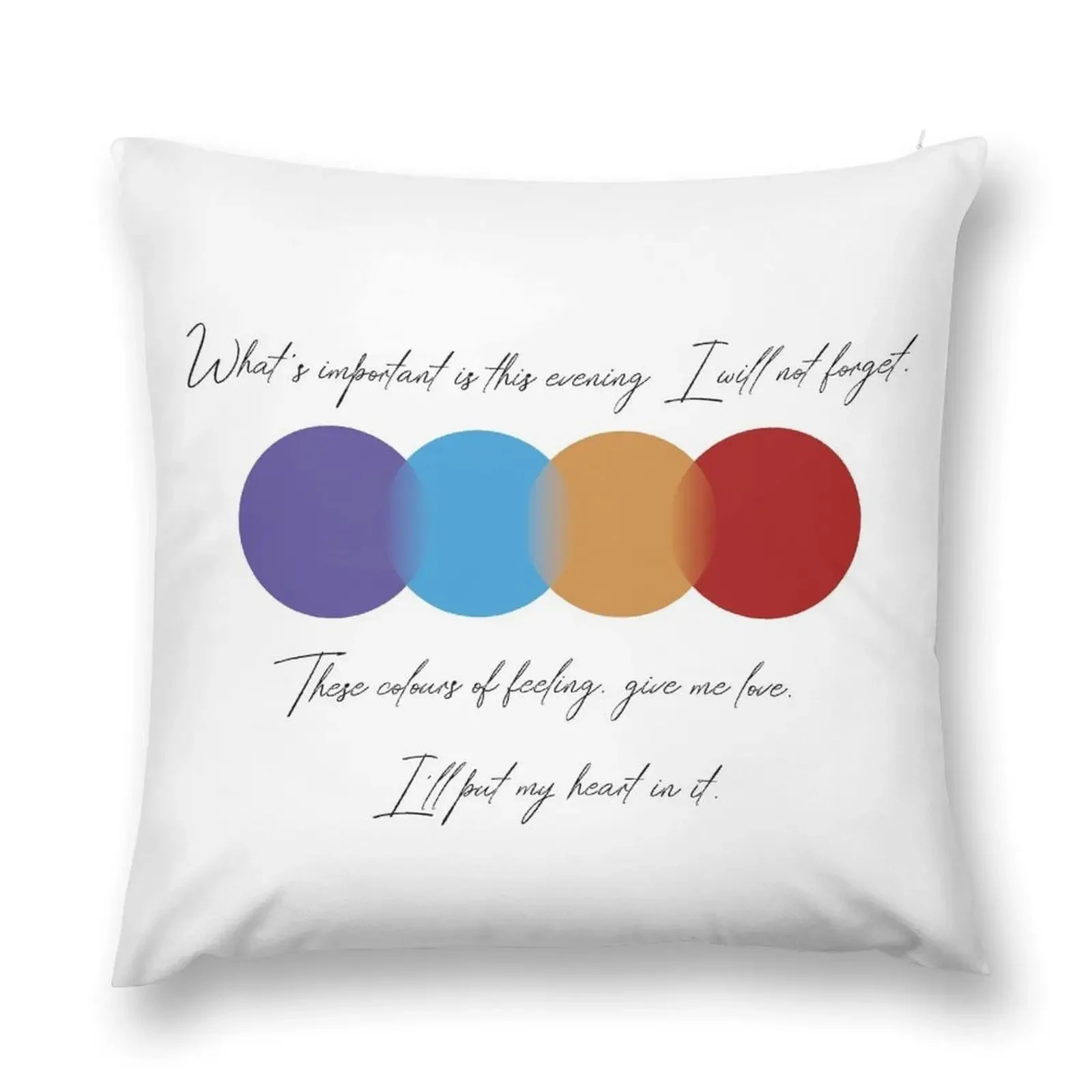 An evening I will not forget Throw Pillow Pillow Case Christmas Cushion For Home Decorative Cushion pillow