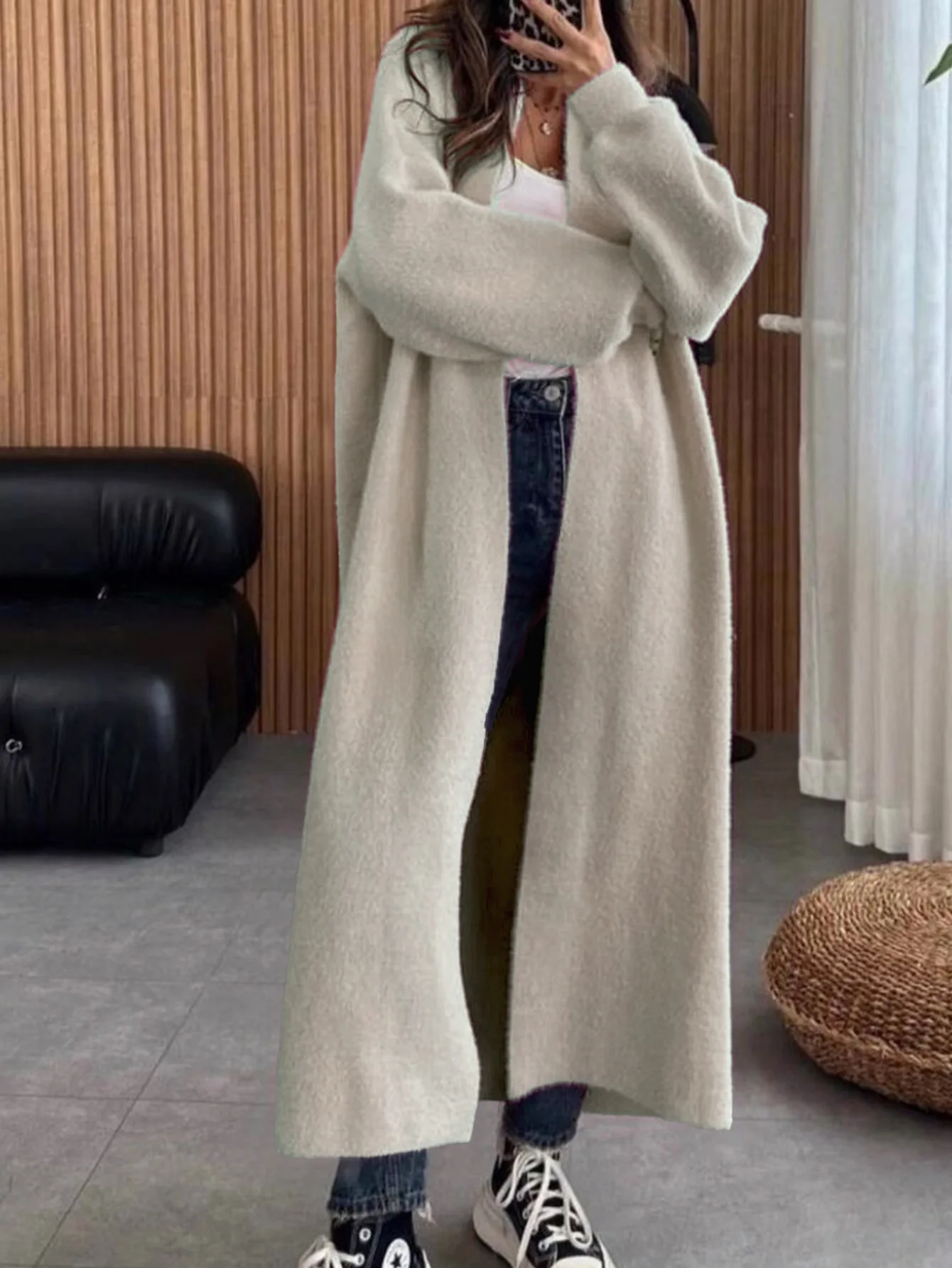 2025 chaquetas de mujer, ropa para mujer, chaqueta, abrigo de otoño e invierno, abrigo de punto de manga larga a la moda, gabardina, suéter, ropa de mujer