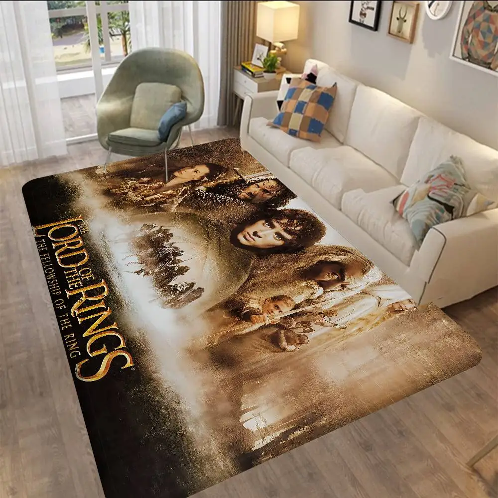 الخيال أفلام L-لورد من R-خواتم حمام حصيرة غرفة الاطفال غرفة نوم الديكور شرفة المضادة للانزلاق ممسحة غرفة المعيشة Alfombra