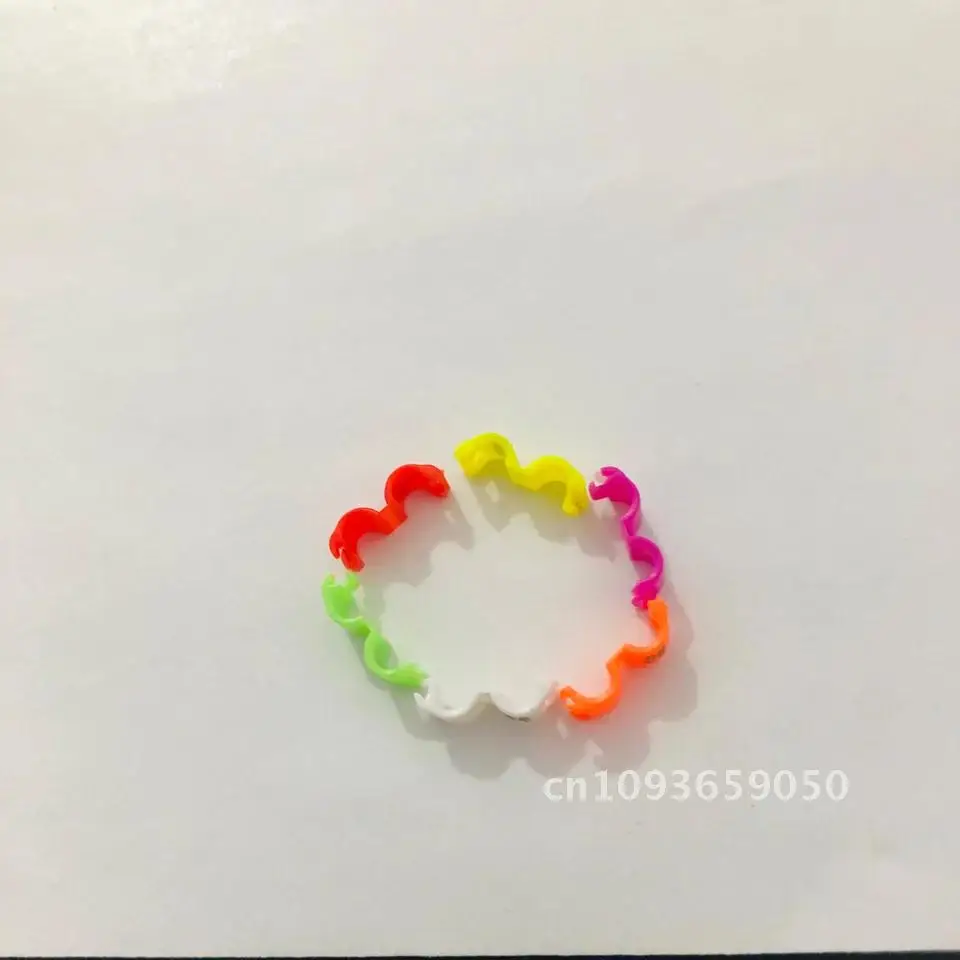 

60 Pcs Inner Color 3/4/4.5/5mm Canary Clip Ring Bird Pigeon Birds Parrot 2.7/ ring Leg Small Mix Foot Rings Rings bird