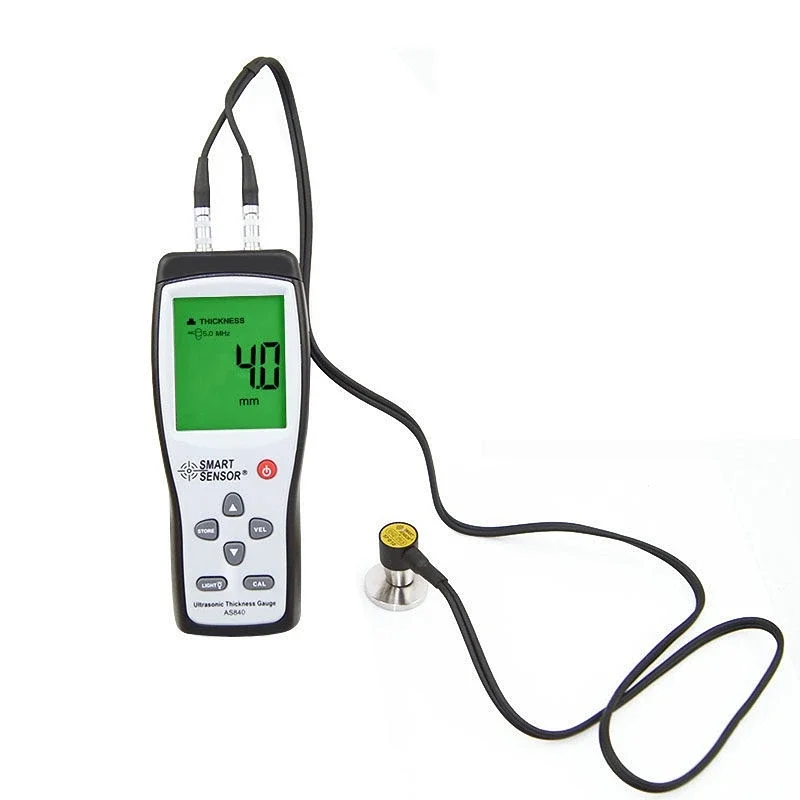 Digital Ultrasonic Thickness Gauge Sound Velocity Meter Steel Tube Metal plastic Glass ceramic Depth Width Measuring Instrument