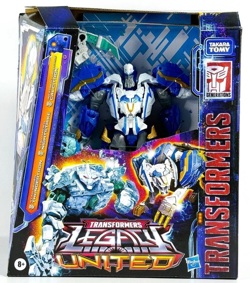 Hasbro Transformers Legacy United Star Raiders Thundertron Nightstrike, Model Toy Anime Gift Action Figures Collect New in Stock