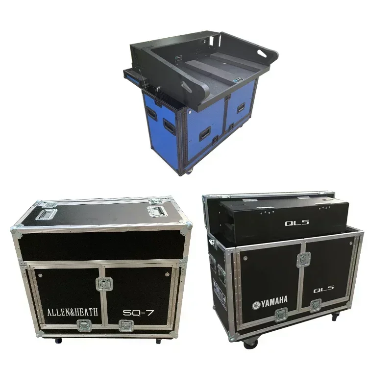 Funda con tapa para mezclador de vuelo y carretera para consolas de la serie MIDAS M32, M32R LIVE, PRO1, PRO2, PRO2C, PRO9, PRO X-CC-TP