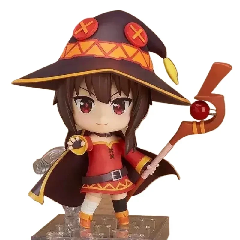 Anime 725# Megumin Action Figures God's Blessing on This Wonderful World 2 Megumin Figures Movable PVC Model Collection Toy Gift