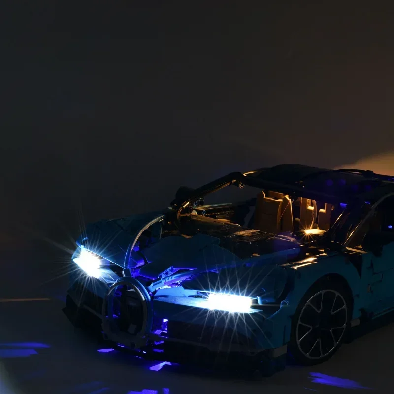 

Комплект светодиодных фонарей для конструктора LEGO Bugatti Chiron 42083 (модель-конструктор не входит в комплект)