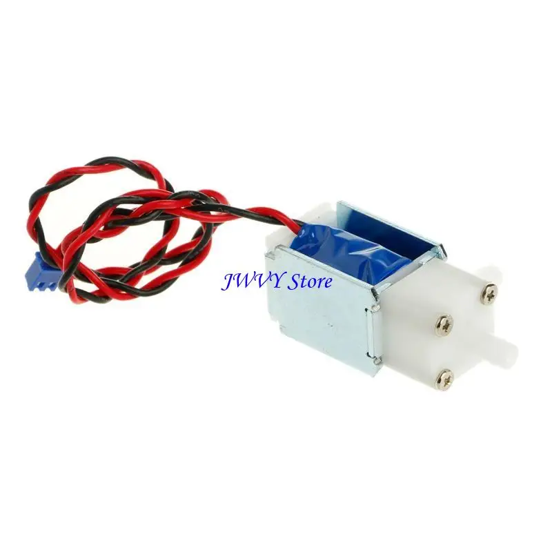 573A 1/4 Inch NPT 12V Brass Electric Solenoid Normally Closed Water, Air,
