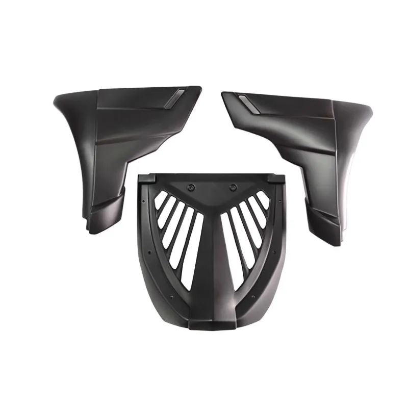 For Kawasaki Eliminator 500 Full-Coverage Lower Fairing Engine Base Plate - Motorcycle Fairing Kit Base - Black