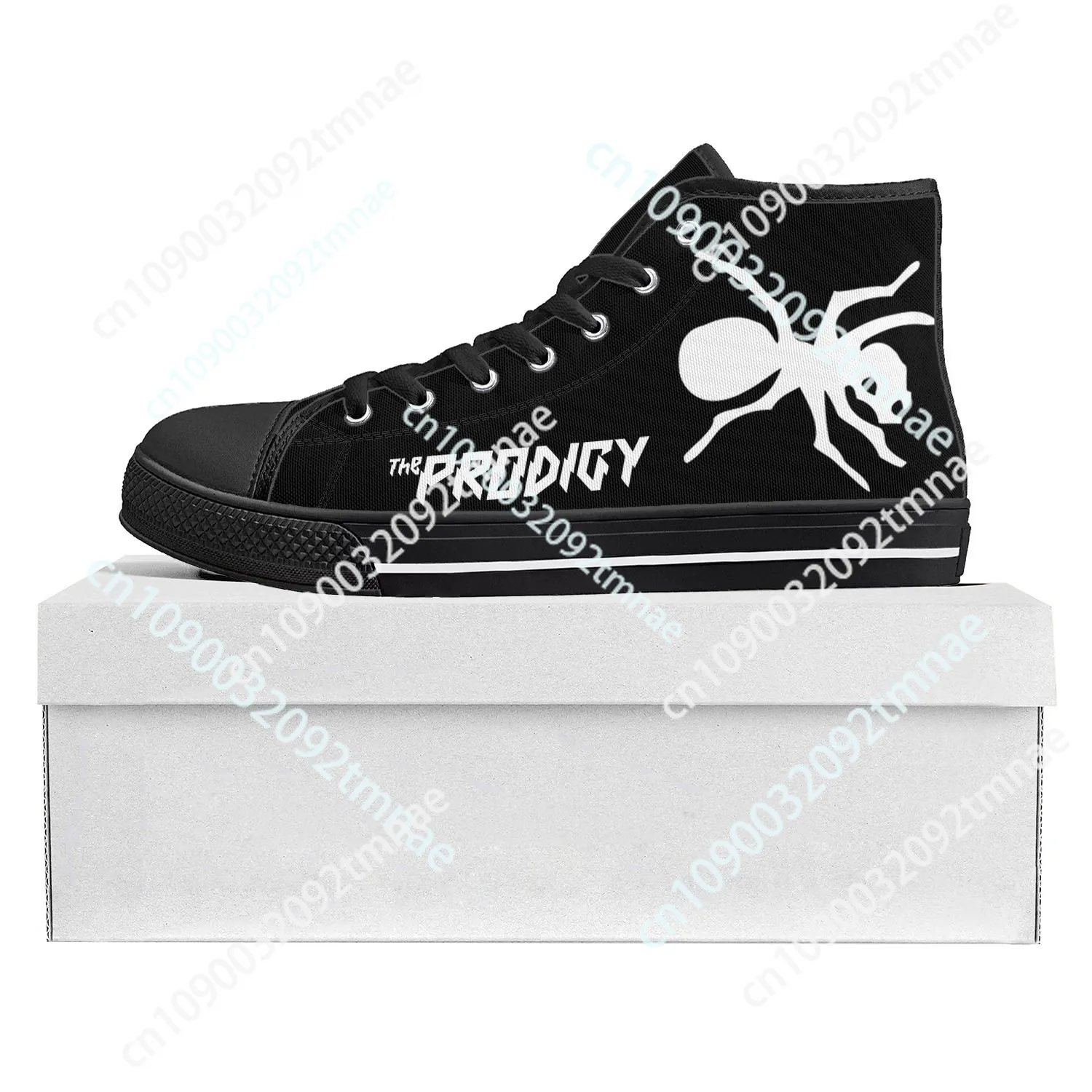 

The Prodigy Rock Band Punk High Top High Quality Sneakers Mens Womens Teenager Canvas Sneaker Casual Couple Shoes Custom Shoe