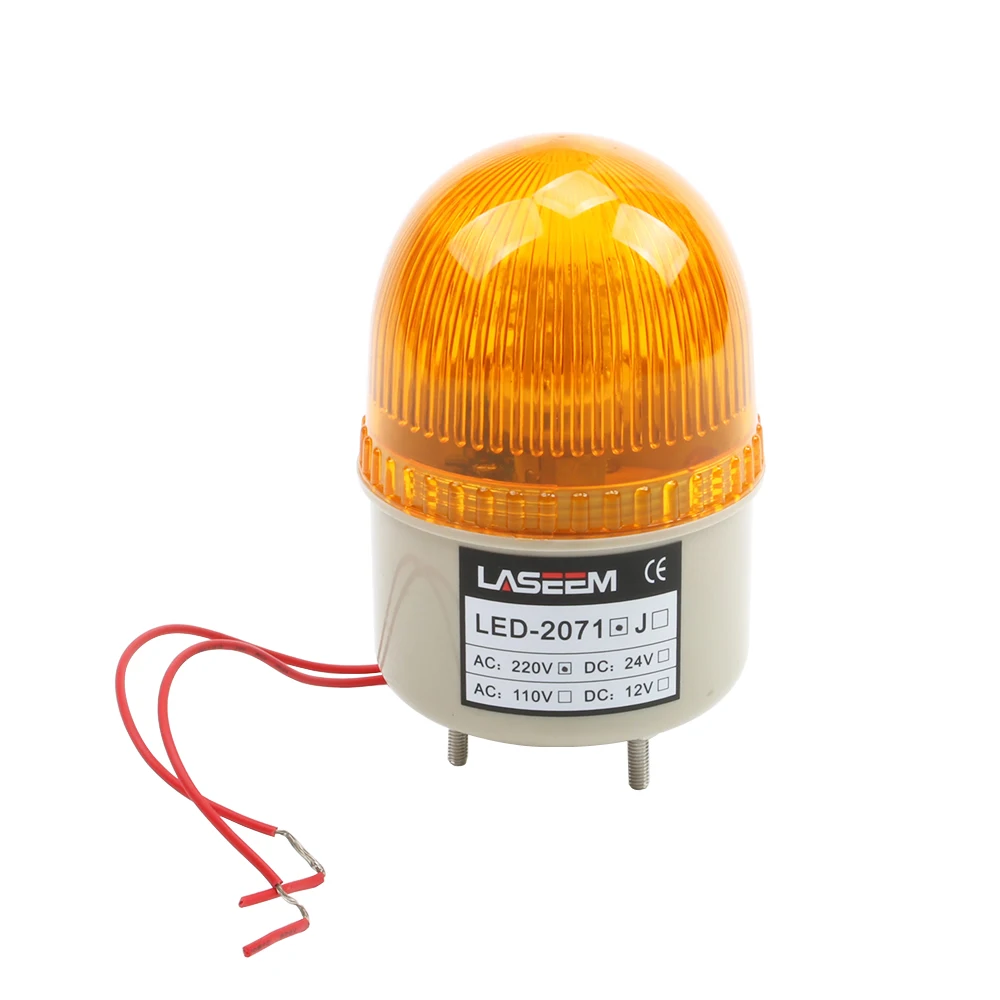 DMWD DC 12V/DC24V LTE-2071 mini traffic sign strobe flash light Bulb emergency warning light siren light indicator light
