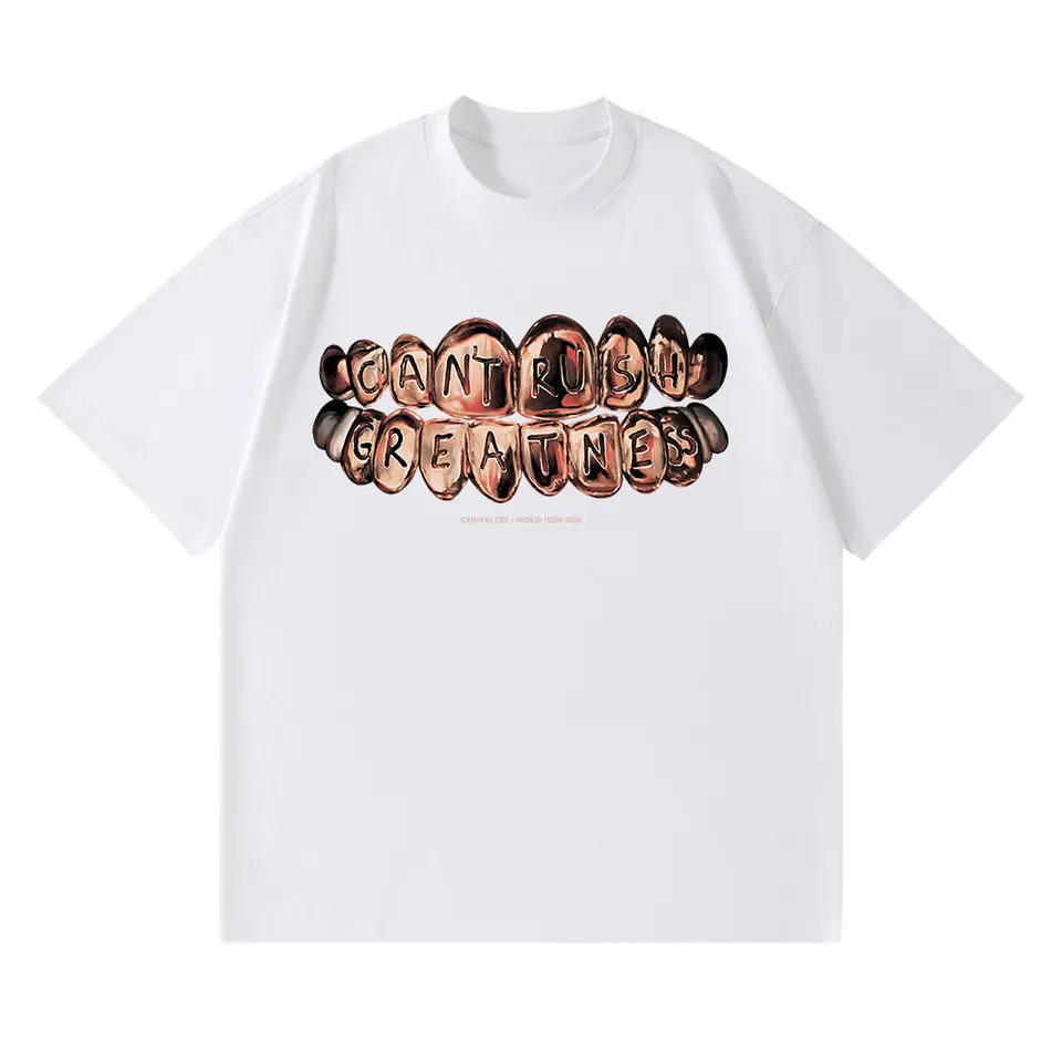 Central Cee CAN'T RUSH GREATNESS World Tour 2025 T-shirt Men's