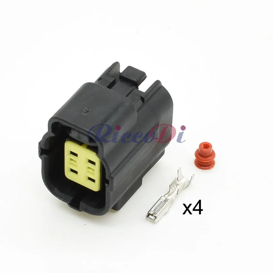 1 Set 4Pin Oxygen Sensor Plug Male Female Waterproof Auto