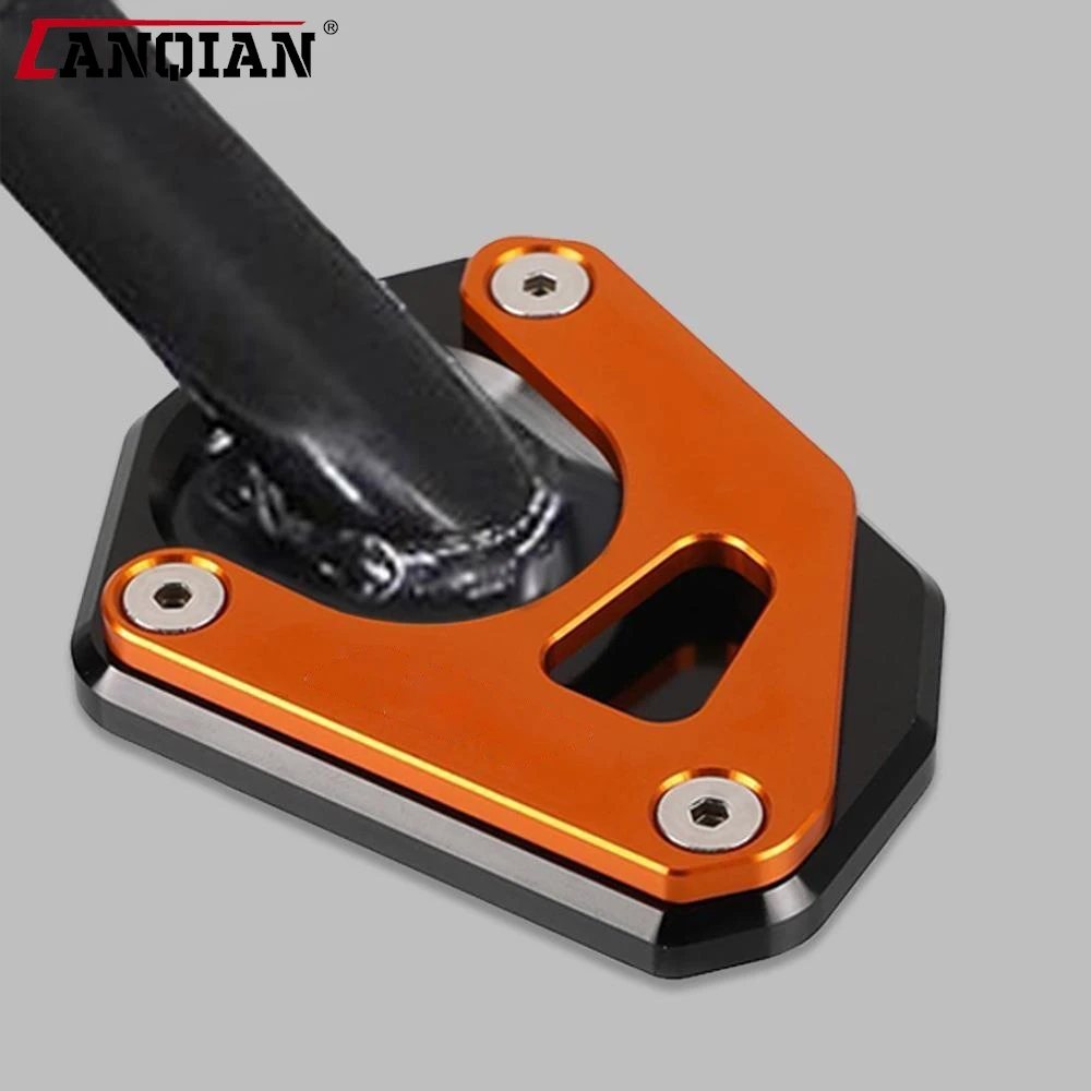 

FOR 390 250 ADV 390Adventure 2019 2020 2021 2022 2023 Motorcycle Accessories Side Stand Enlarger Kickstand Plate Pad Extension