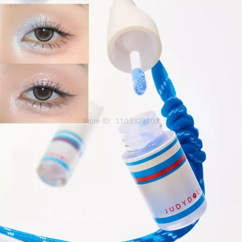 Judydoll Shimmer Metallic Glitter Eyeshadow Highly Pigmented Long Lasting Waterproof Liquid Matte Shadow Eye Makeup Cosmetics