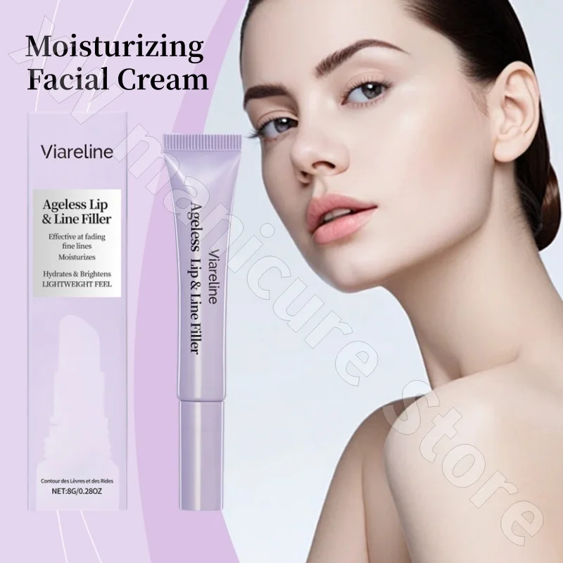 VIARELINE Facial Care Cream Daily Moisturizing and Nourishing Facial Skin Hydrating and Softening Skin Care Cream 8g