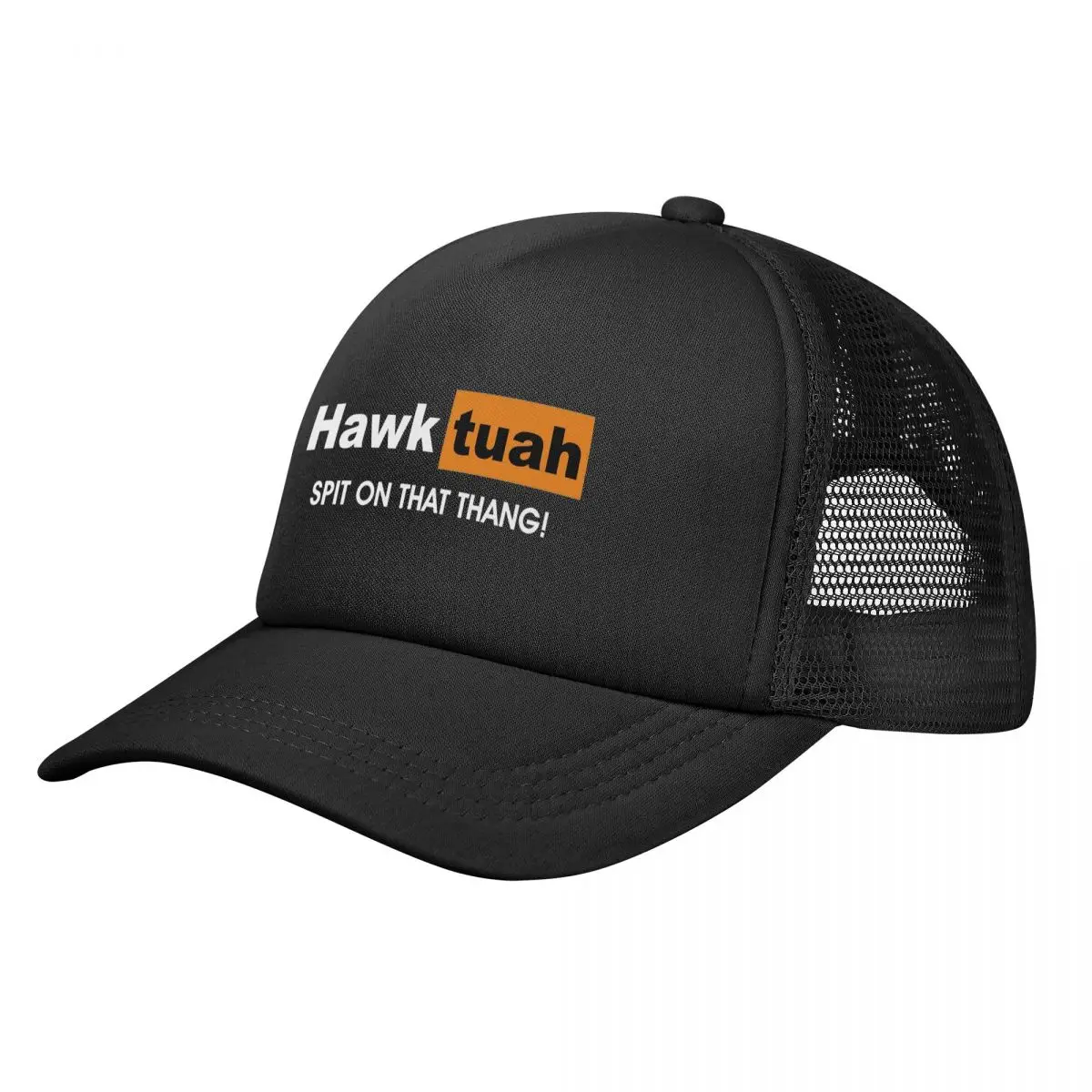 Hawk Tuah Spit On That Thang 2024 Accessories Mesh Foam Trucker Hat Summer Breathable Mesh-back Sun Caps Sturdy Adjustbale