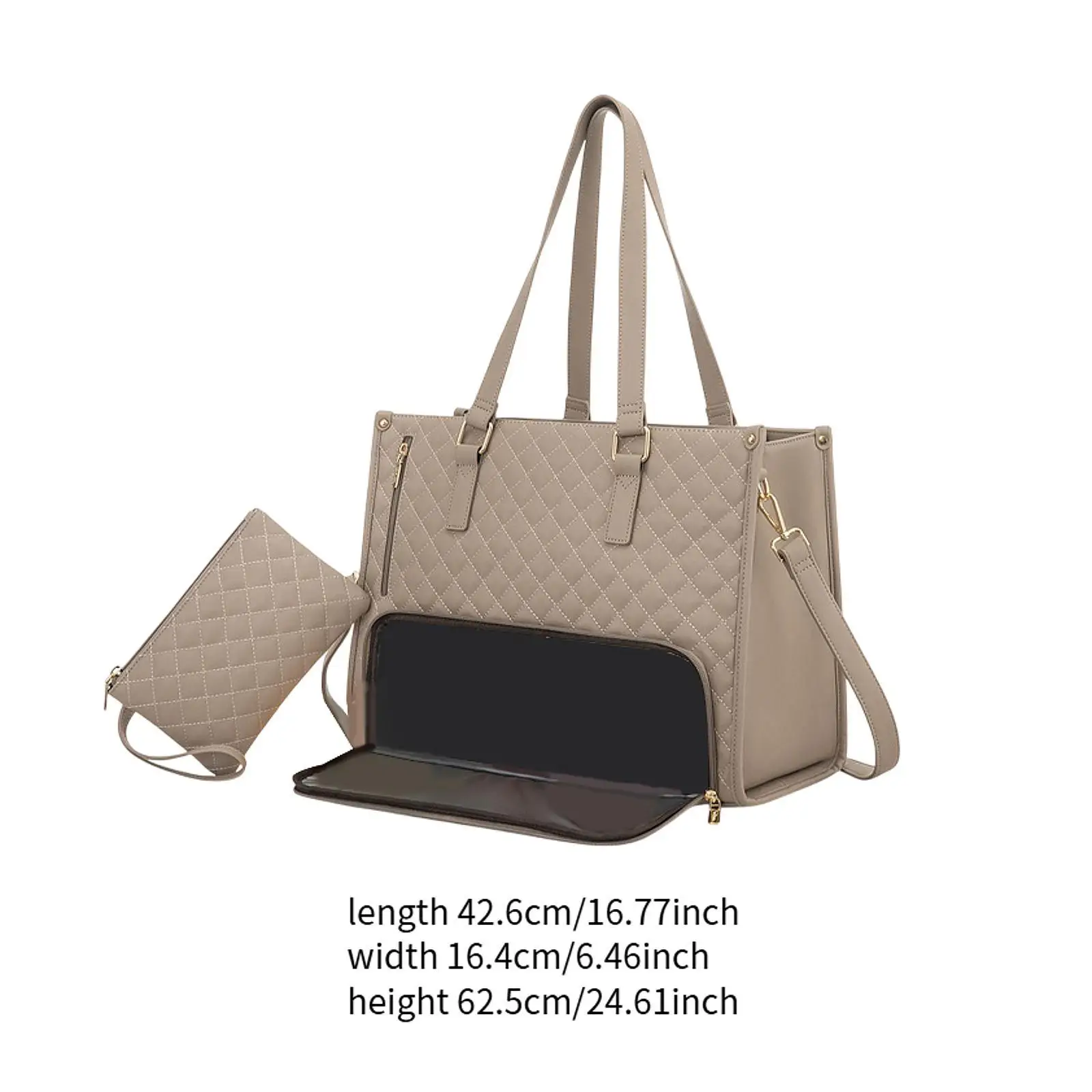 Dames lunchtas Computer schouderhandtas voor zakenreizen