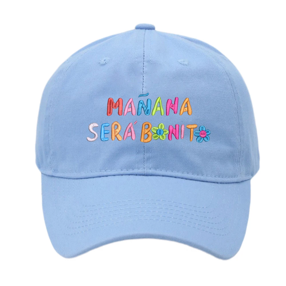 Embroidered Manana Sera Bonito Dad hat Karol G Baseball Cap Breathable Couple Hat Unisex Adjustable Visors Caps