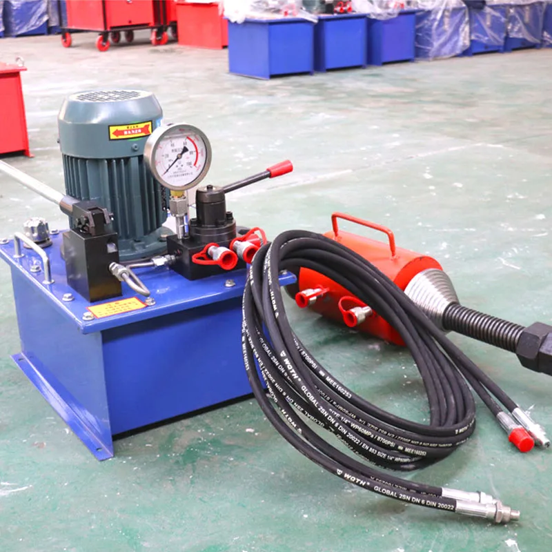 

Small Portable Hydraulic Swagging Machine for Electric Extruders - Maintenance Equipment for Common Bearings