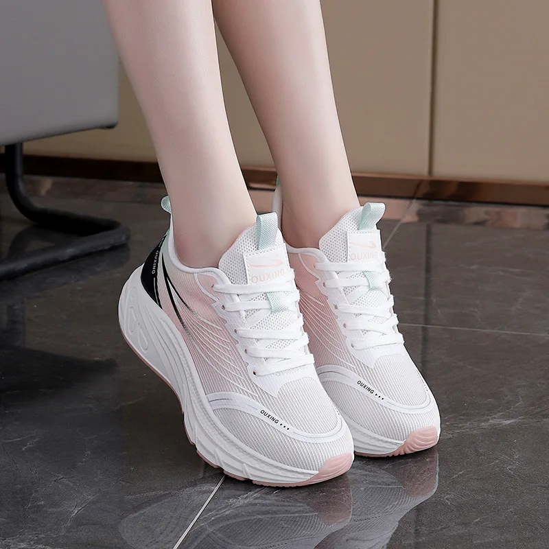 

Feizhi Women's Sporty Casual Running Shoes Spring New Fashion Versatile Comfortable Footwear for Active Women