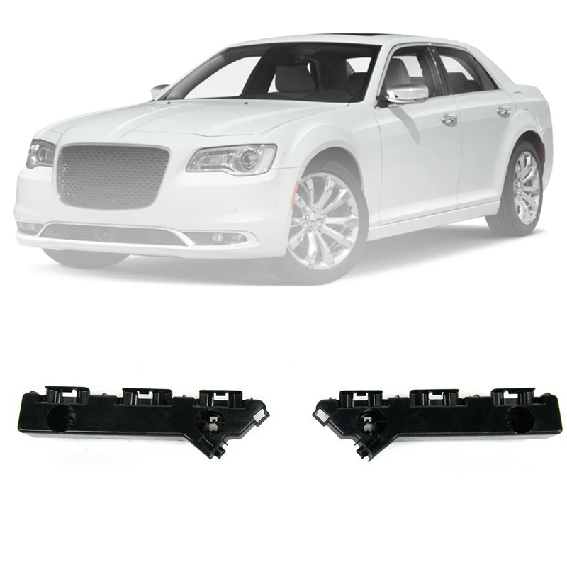 Right & Left Side Front Bumper Fascia Support Brackets 57010402AD 57010401AD for 2011-2020 Chrysler 300