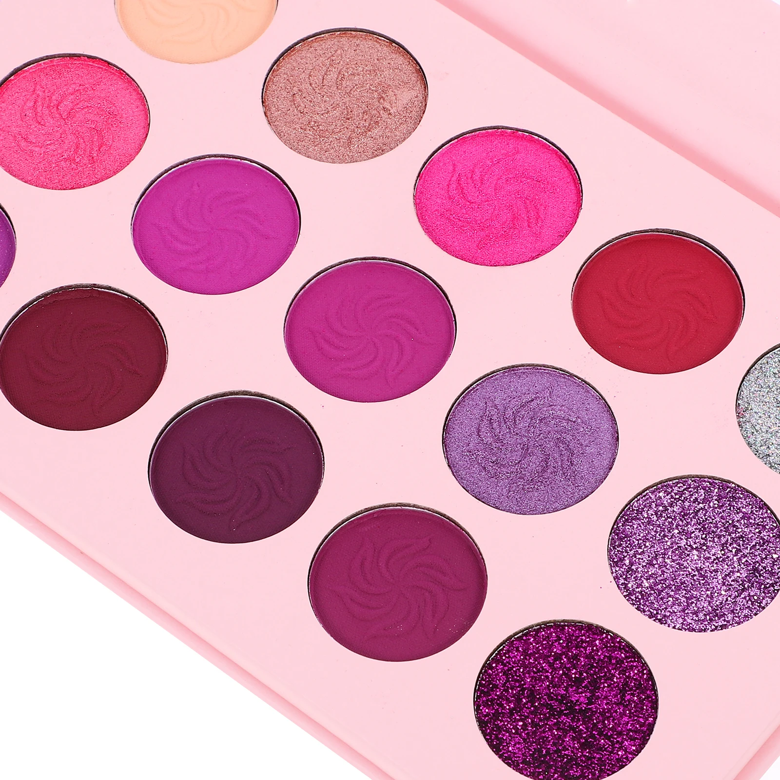 

15 Colors Eyeshadow Palette Glitter Compact Colorful Makeup High Rendering Woman Miss
