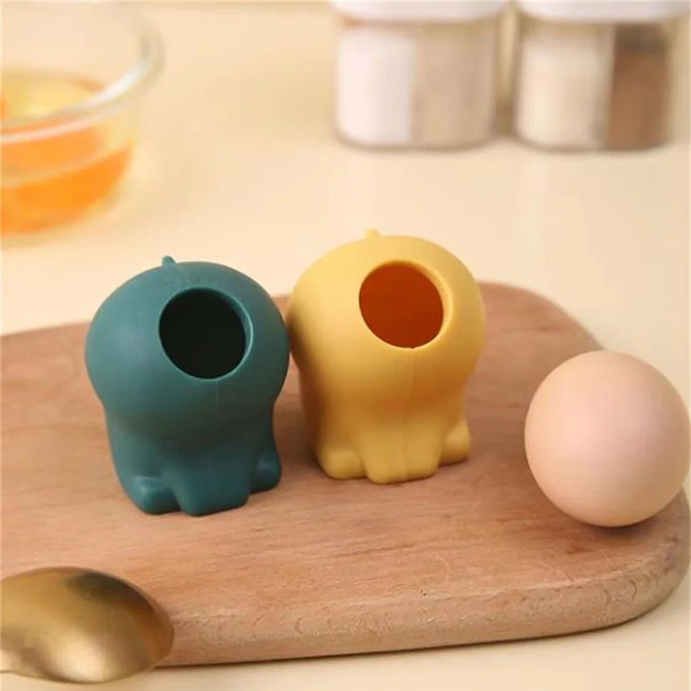 1/5PCS Stainer Suction Egg Yolk Kitchen Gadgets Tools Silicone Egg White Separator Separator Egg White And Yolk Egg Distributor