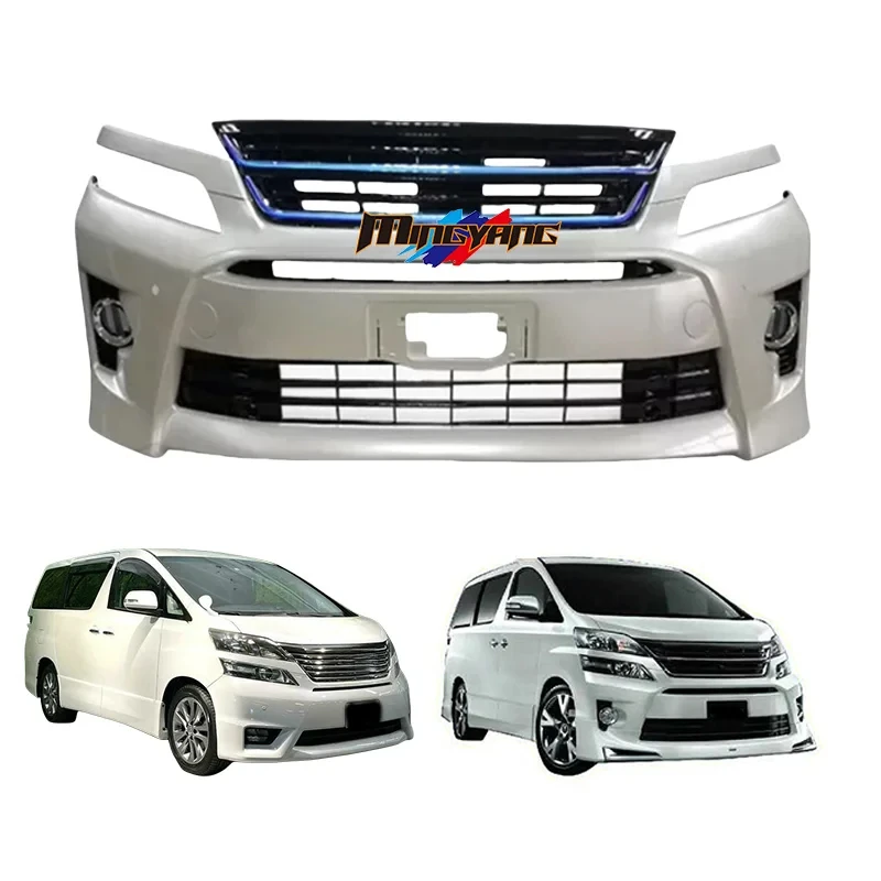 

PP Modellista Den Facelifts Bodykit Led Grill Car Bumpers 2008-2014 For Vellfire Body Kit