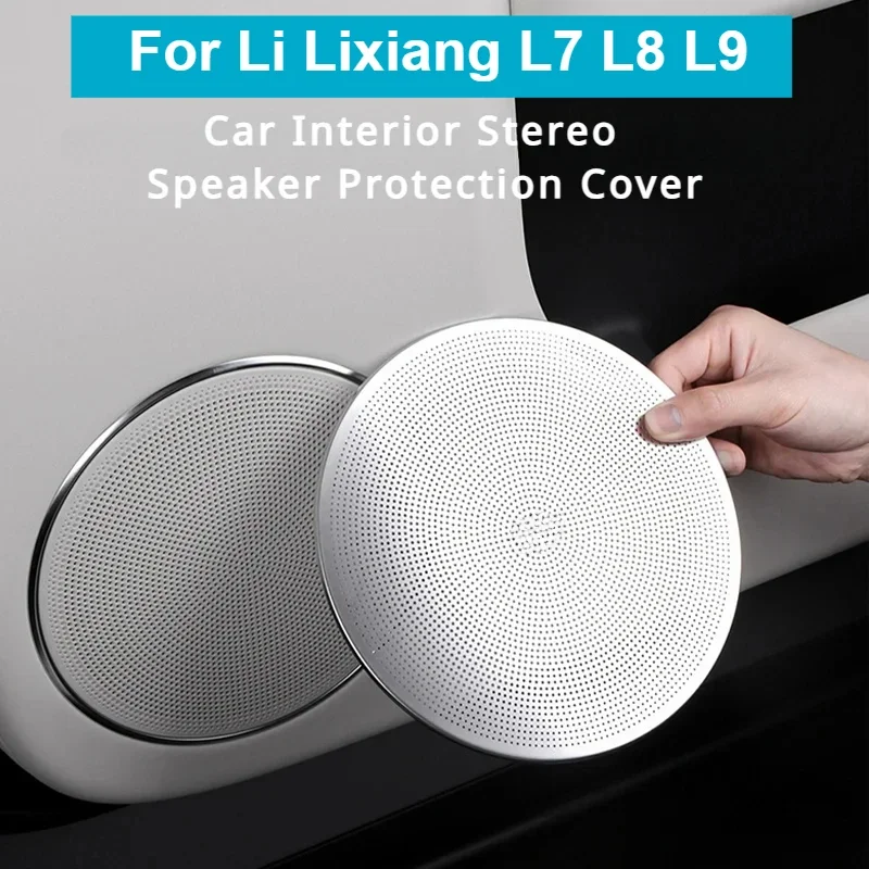 For Li LiXiang L7 L8 L9 Car Door Trunk Two Three Rows Roof Dashboard A-pillar Full Car Interior Stereo Speaker Protection Cover