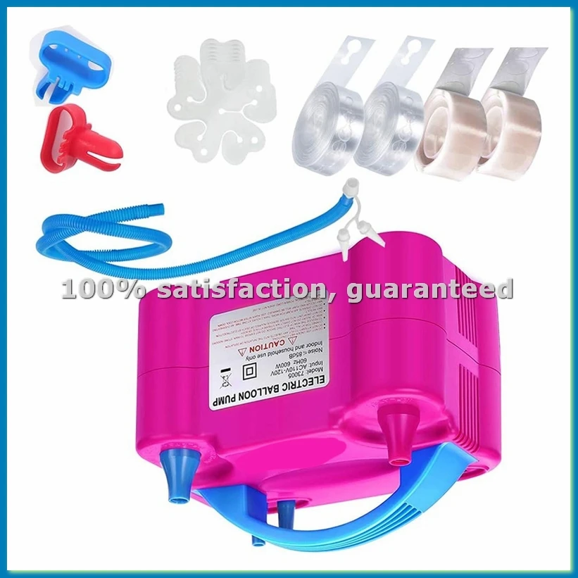 

Электрический насос для шаров 600 Вт, комплект для гирлянды из шаров, воздушный вентилятор, надувной аппарат для декораций, вилка EU-ABHG