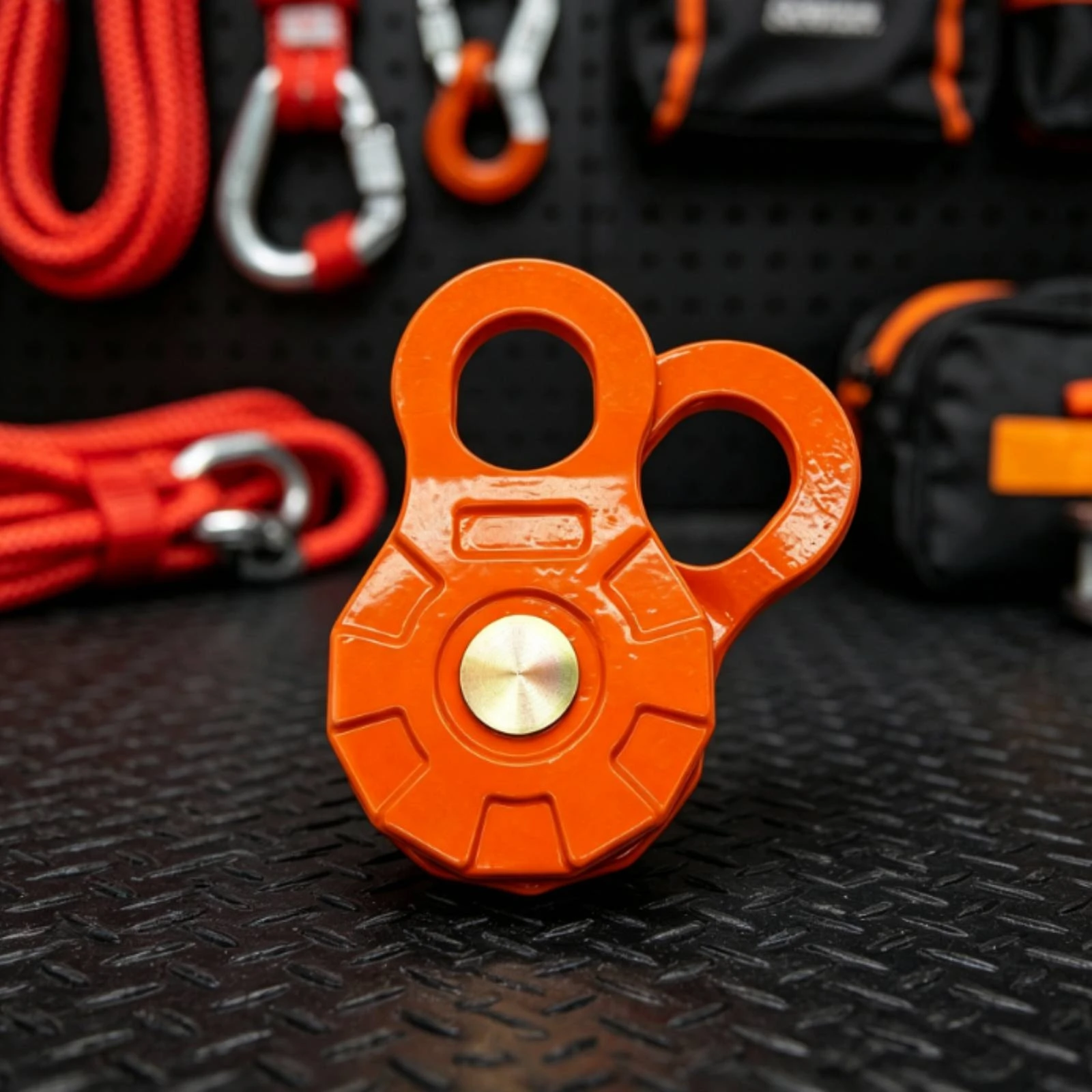Recovery Pulley Block Heavy-Duty Pulley Block Recovery Accessory Weather Resistant Hardware Extreme for Tow Truck Operators