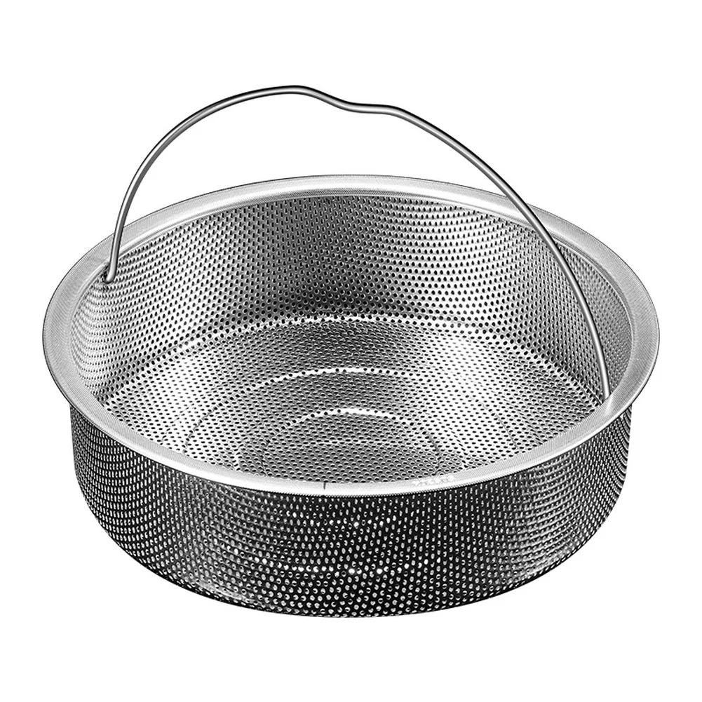 Vegetable Strainer Steamer Basket Vegetable Steaming Even Steam Distribution Quick Water Drainage For Rice Cooker