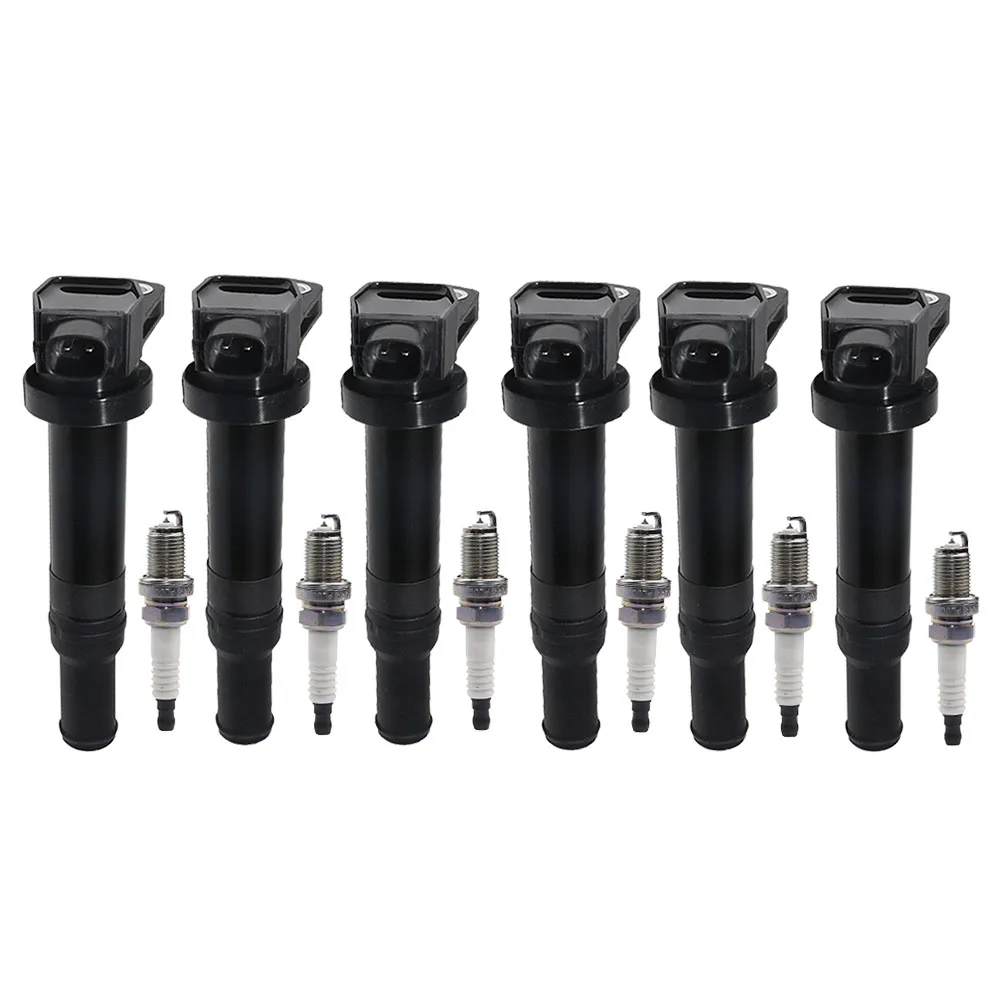 

6PCS Ignition Coil For HYUNDAI SANTAFE KIA MAGENTIS OPIRUS OPTIMA RONDO 2005-2010 273013E400 273013E410 Accessories