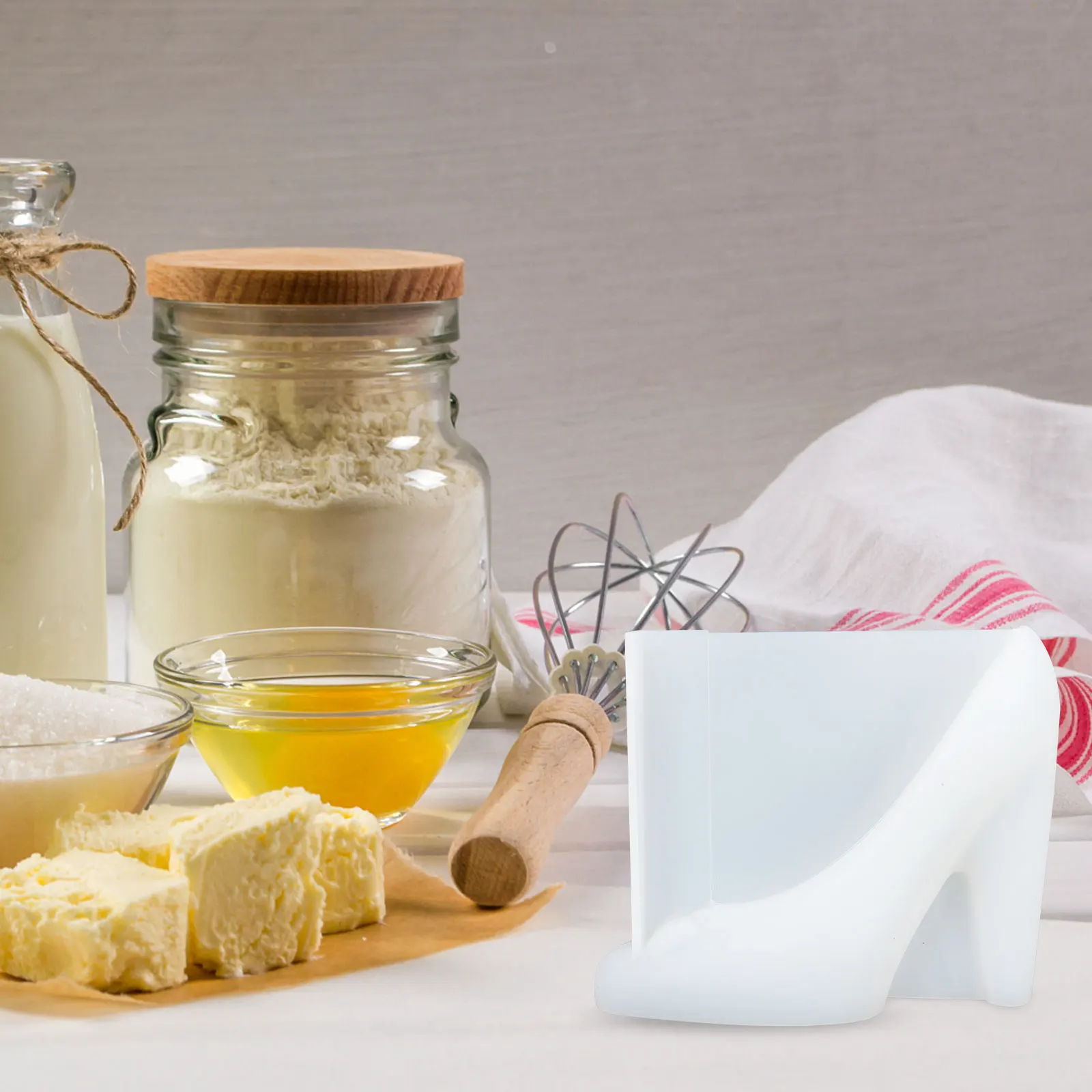 1 قطعة شكل حذاء عالي الكعب سيليكون قالب الشوكولاته أداة الخبز لكعكة كب كيك فندان الحلوى صنع لوازم المطبخ