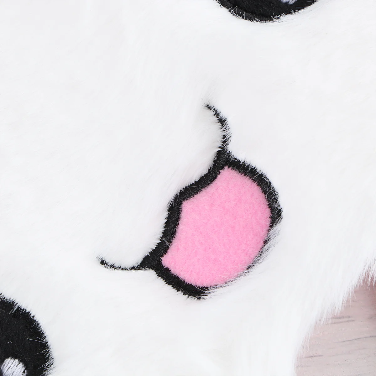 

1pc White Rabbit Eye Mask Lightweight Breathable Sleep Mask For Travel Naps Night Blindfold Soft Eye Cover For Women Men