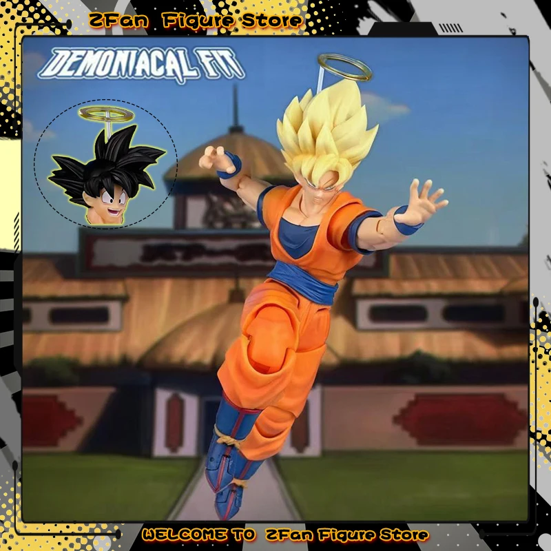 

Demoniacal Fit Dragon Ball Аниме Фигурки Супер Сайян Гоку Фигурка 3.0 Body Warrior From The Other Shore Коллекционная модель
