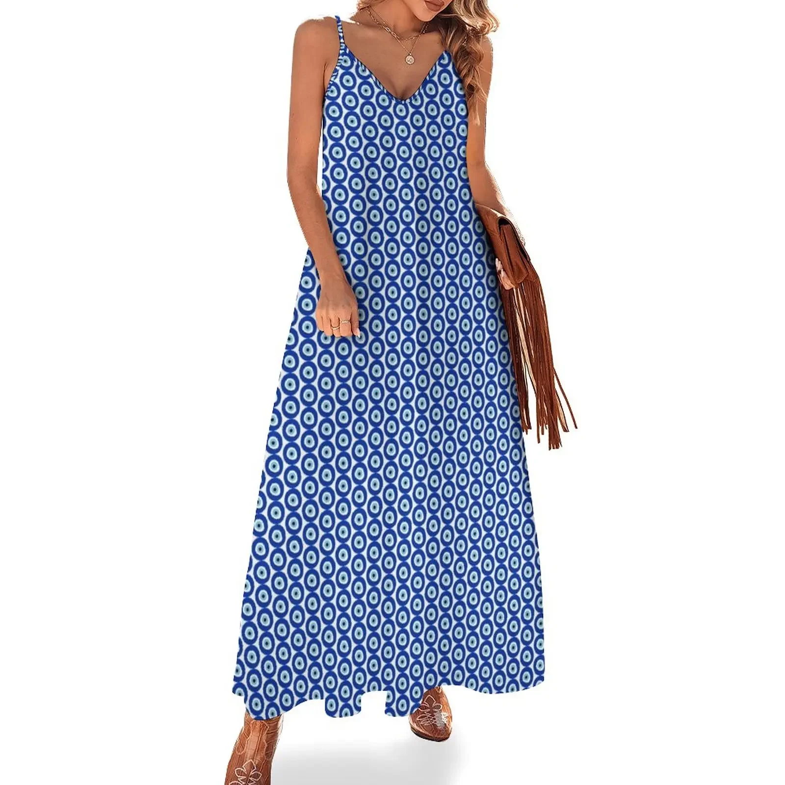 

evil eye symbol Sleeveless Dress dresses for woman Dresses Dress